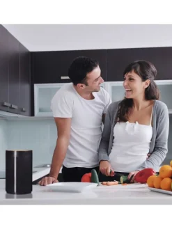 Kosmetikeimer in Schwarz - 5,5 L