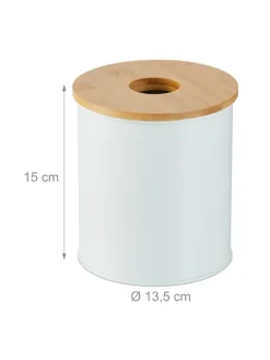 Kosmetikeimer in Weiß - 2 l