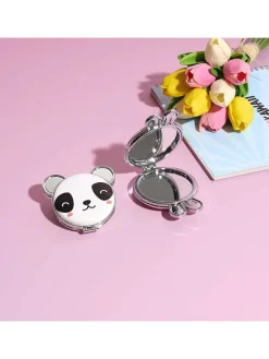 Kosmetikspiegel in Weiß oder Rosa (Überraschungsprodukt)