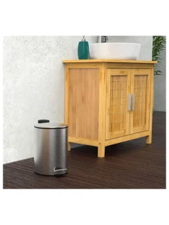 Kosmetik-Treteimer in Chrom - 3 l