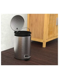 Kosmetik-Treteimer in Chrom - 3 l