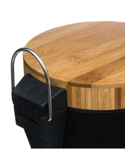 Kosmetik-Treteimer in Schwarz - 3 l