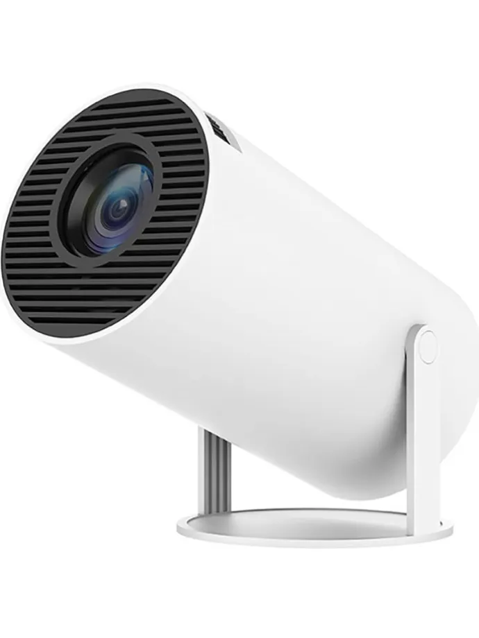 4K-Projektor in Weiß