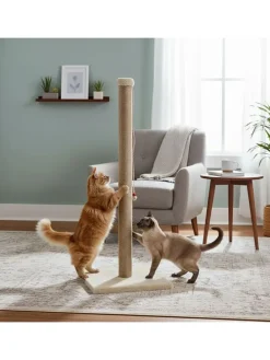 Kratzbaum "Aero" in Beige - (B)37,5 x (H)102 x (T)37,5 cm