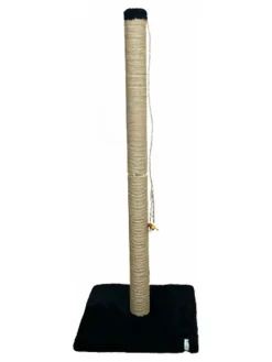 Kratzbaum ''Aero'' in Schwarz - (B)37,5 x (H)102 x (T)37,5 cm