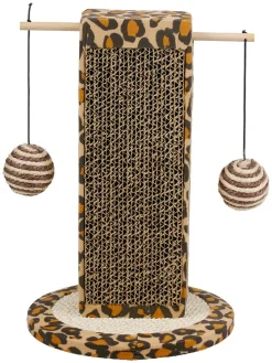 Kratzbaum in Beige/ Hellbraun - (B)21 x (H)30 x (T)20 cm