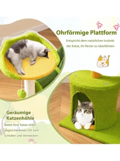 Kratzbaum klein in Grün