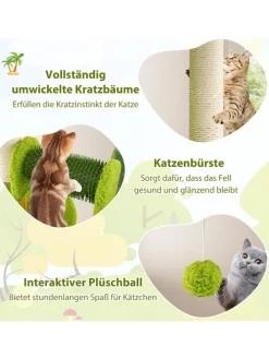 Kratzbaum klein in Grün