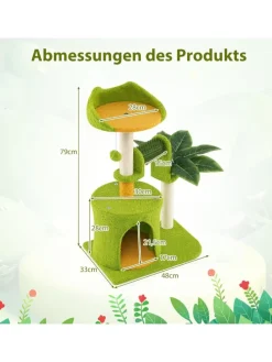 Kratzbaum klein in Grün