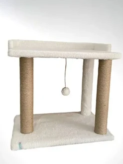 Kratzbaum ''Liza'' in Creme - (B)50 x (H)48 x (T)35 cm