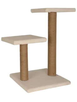 Kratzbaum ''Luizi'' in Beige - (B)35 x (H)44 x (T)28 cm