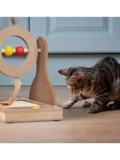 Kratzspielzeug in Natur - (B)17 x (H)30 x (T)30 cm