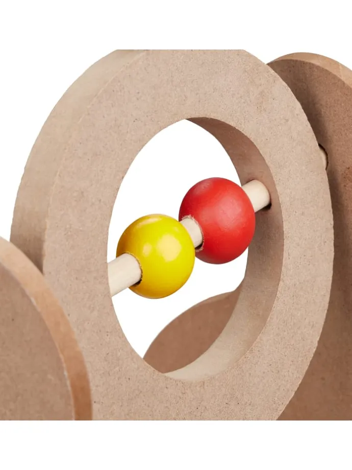 Kratzspielzeug in Natur - (B)17 x (H)30 x (T)30 cm