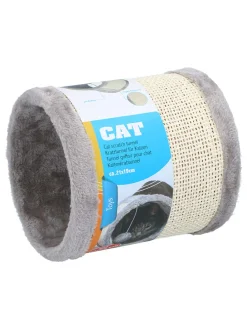 Kratztunnel in Grau - (H)19 x Ø 21 cm