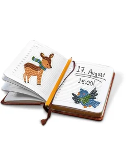 Kreativset "Diamond Painting Sticker - Woodland" in Bunt