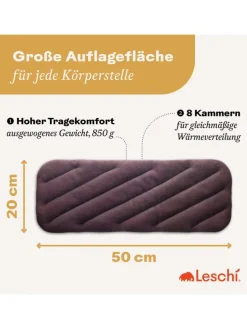 Körnerkissen 100 % Bio-Baumwolle, Wärmekissen 