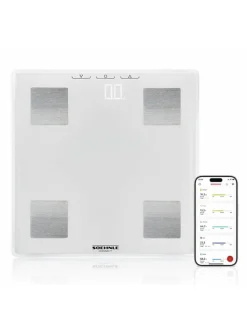 Körperanalysewaage "PWD Shape Sense Connect Lite" in Weiß - (L)30 x (B)30
