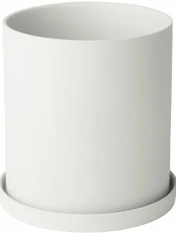 Kräutertopf "Nona" in Weiß - Ø 12,5 cm