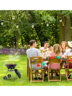 Kugelgrill in Schwarz