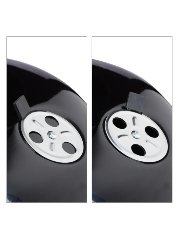 Kugelgrill in Schwarz