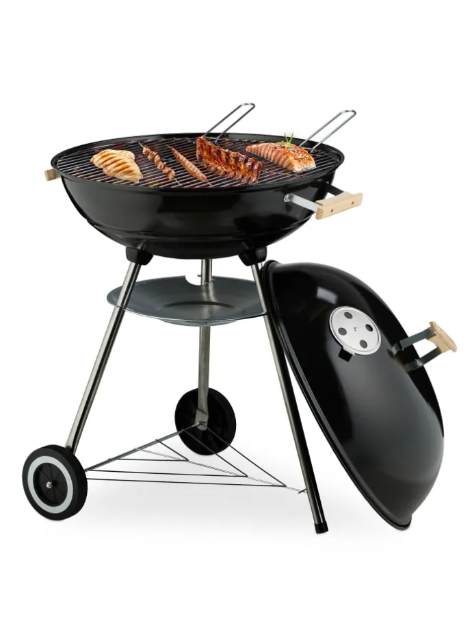 Kugelgrill in Schwarz - Ø 54 cm