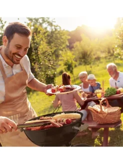 Kugelgrill in Schwarz - Ø 54 cm