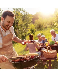 Kugelgrill in Schwarz - Ø 44 cm