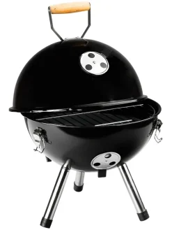 Kugelgrill in Schwarz - (H)45 x Ø 30 cm