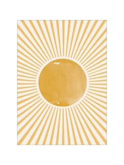 Kunstdruck "Boho Sun"