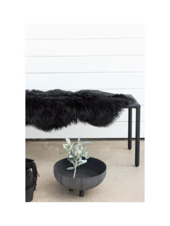 Kunstfell Katy Schwarz 55 x 180 cm