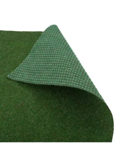 Kunstrasen Rasenteppich mit Noppen Kingston in Grün Mix