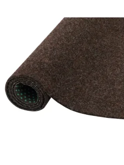 Kunstrasen Rasenteppich mit Noppen Kingston in Braun