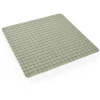 Kunststoff-Badematte in Grün - (L)50 x (B)50 cm