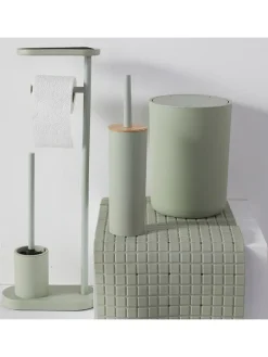 Kunststoff-Badematte in Grün - (L)50 x (B)50 cm