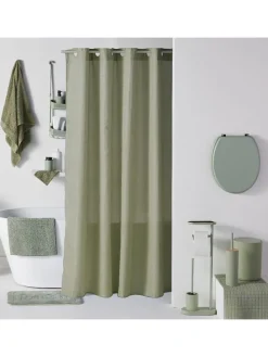 Kunststoff-Badematte in Grün - (L)50 x (B)50 cm