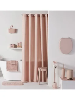 Kunststoff-Badematte in Rosa - (L)50 x (B)50 cm