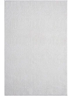 Kurzflor-Teppich ''Elex'' in Weiß