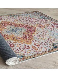 Kurzflor-Teppich in Bunt