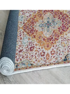 Kurzflor-Teppich in Bunt