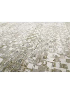 Kurzflorteppich Jala in sand beige, grau