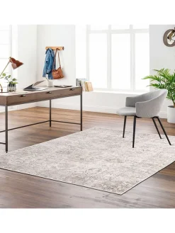 Kurzflor-Teppich ''Kece-Fr09'' in Beige