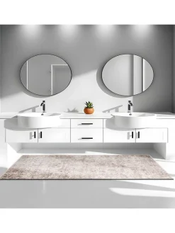 Kurzflor-Teppich ''Kece-Fr09'' in Beige