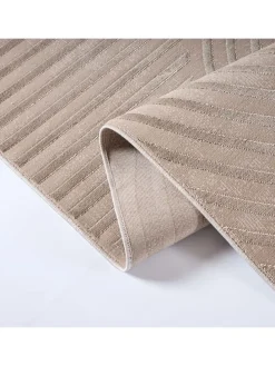 Kurzflorteppich Knight D in Beige