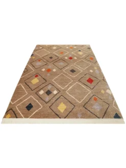 Kurzflorteppich Mont Royal in braun