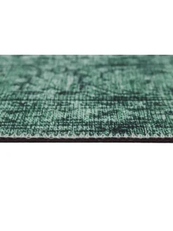 Kurzflorteppich 2nd Avenue in dunkelgrau,grün