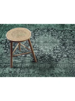 Kurzflorteppich 2nd Avenue in dunkelgrau,grün