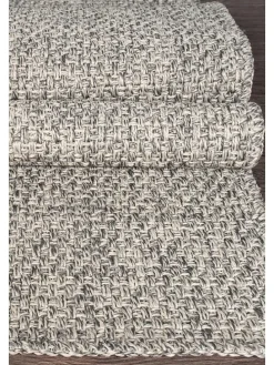 Kurzflor-Teppich ''Rusticana 3103'' in Beige/ Grau