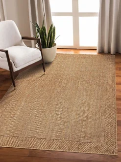 Kurzflor-Teppich "Rusticana" in Beige