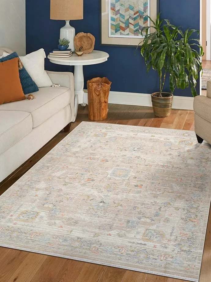 Kurzflor-Teppich ''Rustik 2222'' in Beige