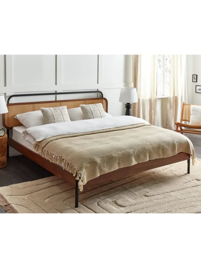 Kuscheldecke CHAOHANI in Beige - (W) 150 x (L) 200 cm